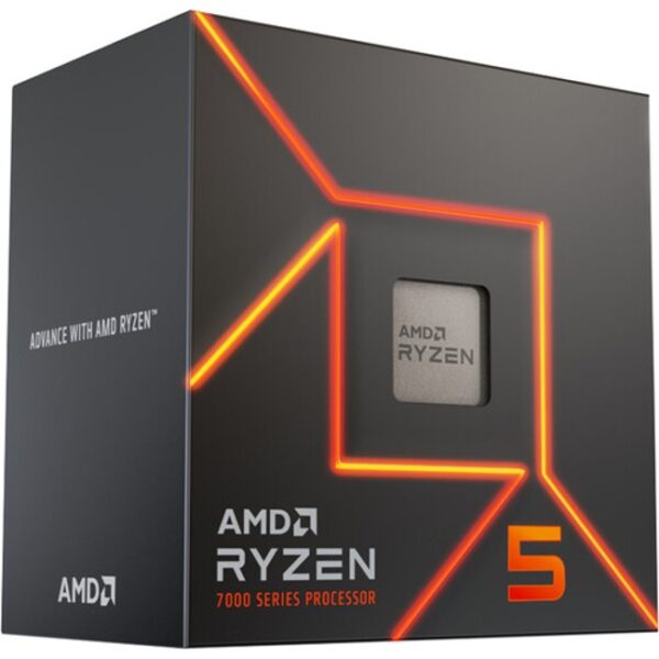 Procesador AMD Ryzen 5 7600 AM5 3.8 GHz (5.1 GHz) 65W