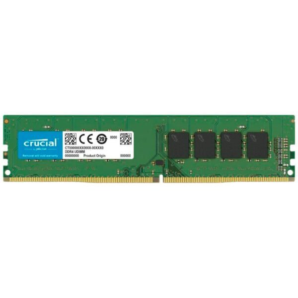 Memoria RAM 8GB Crucial DDR4 2666 MHz CL19 1.2V Non-ECC