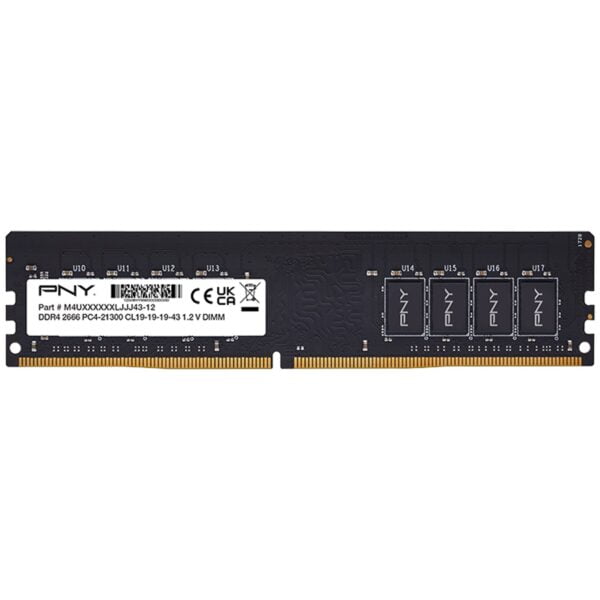 Memoria RAM 8GB PNY Performance DDR4 2666 MHz CL19