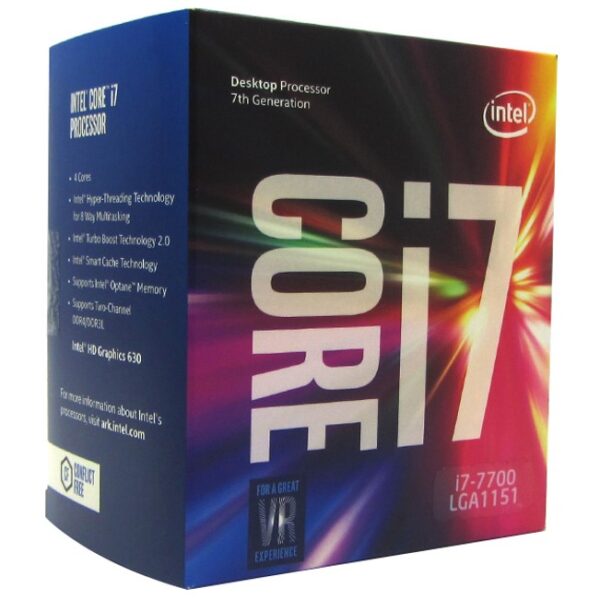 Procesador Intel Core i7-7700 LGA 1151 3.6 GHz (4.2 GHz) 65W