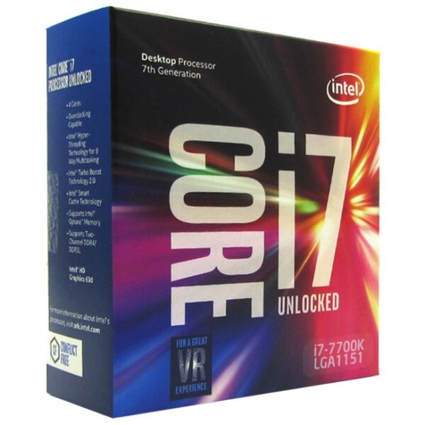 Procesador Intel Core i7-7700K LGA 1151 4.2 GHz (4.5 GHz) 91W