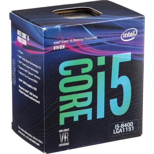 Procesador Intel Core i5-8400 LGA 1151 2.8 GHz (4.0 GHz) 65W