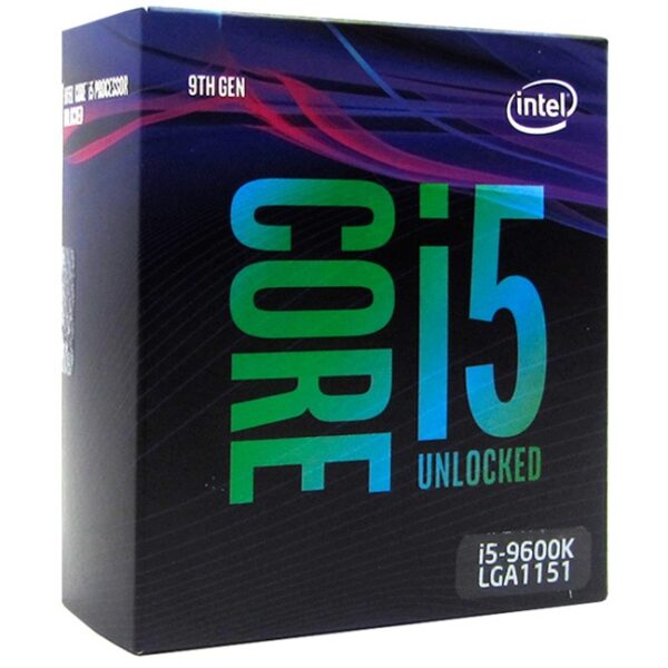 Procesador Intel Core i5-9600K LGA 1151 3.7 GHz (4.6 GHz) 95W