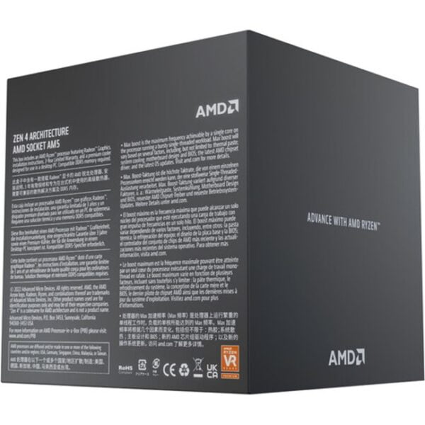 Procesador AMD Ryzen 9 7900 AM5 3.7 GHz (5.4 GHz) 65W