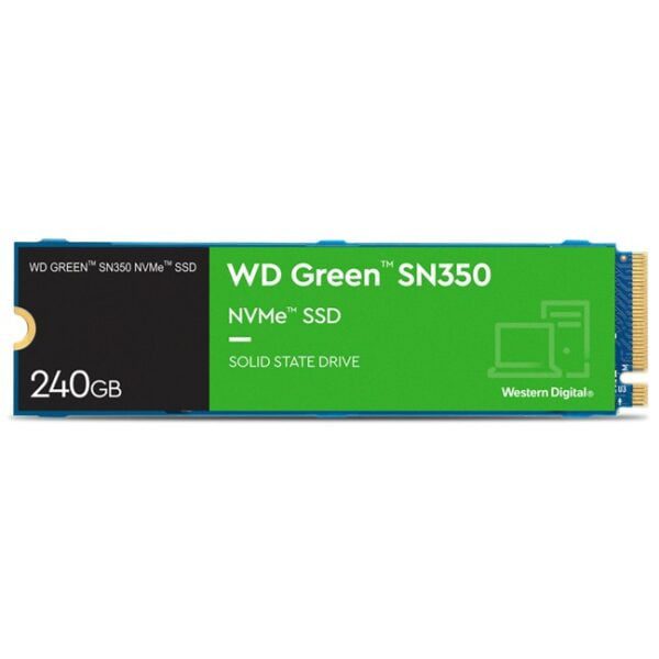 Disco Sólido M.2 NVMe PCIe 240GB Western Digital Green SN350
