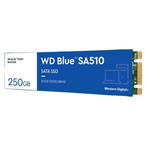 Disco Sólido M.2 SATA 250GB Western Digital Blue SA510