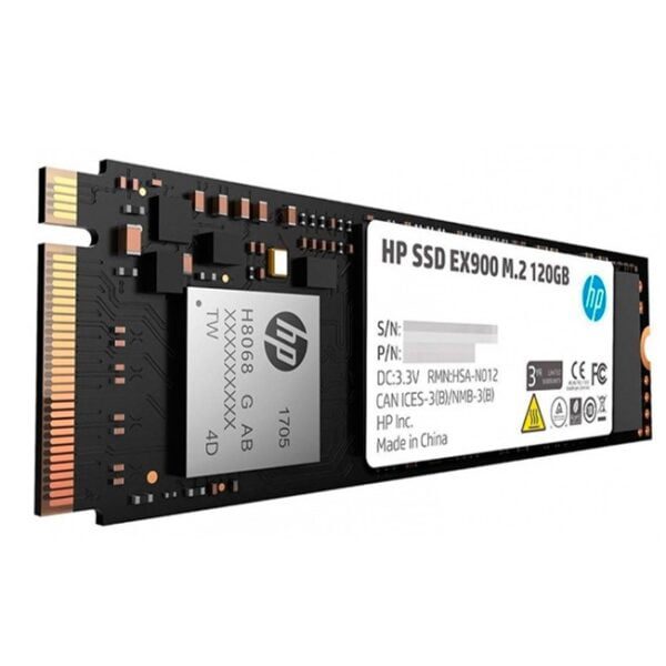 Disco Sólido M.2 NVMe PCIe 120GB HP EX900