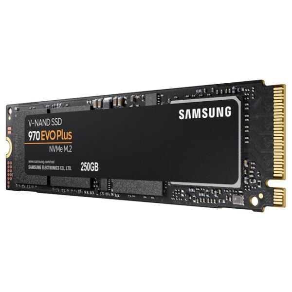 Disco Sólido M.2 NVMe PCIe 250GB Samsung 970 EVO Plus