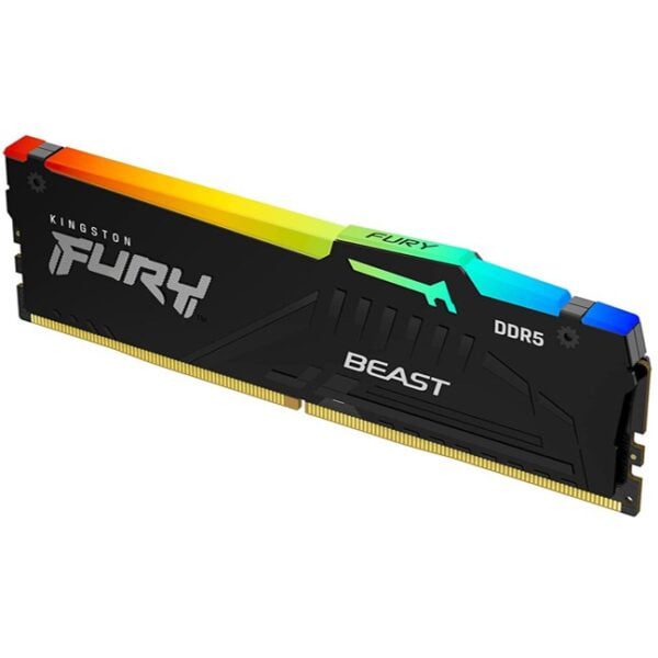 Memoria RAM 16GB Kingston FURY Beast RGB DDR5 5200 MHz