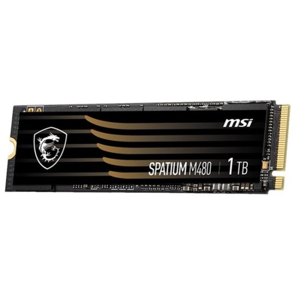 Disco Sólido M.2 NVMe PCIe 1TB MSI Spatium M480