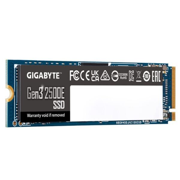 Disco Sólido M.2 NVMe PCIe 1TB Gigabyte 2500E